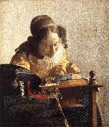 The Lacemaker Jan Vermeer